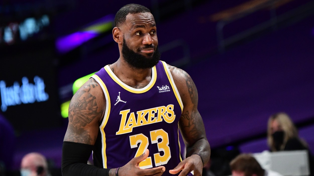 LeBron James Los Angeles Lakers